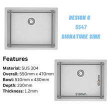 将图片加载到图库查看器,LEVANZO Signature Sink