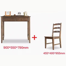 Muatkan imej ke dalam penonton Galeri, Clyde American Style Solid Wood Study Work Desk