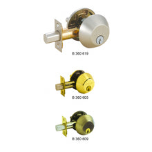 将图片加载到图库查看器,SCHLAGE B Series Keyless Deadbolts B360
