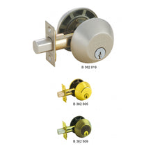 将图片加载到图库查看器,SCHLAGE B Series Double Deadbolts B362
