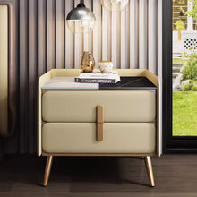 Muatkan imej ke dalam penonton Galeri, Louie Slate Top Modern Bedside Table