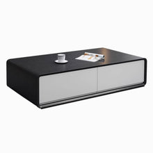 Muatkan imej ke dalam penonton Galeri, Koch Rounded Minimalist Wood Coffee Table