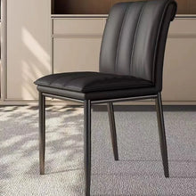 将图片加载到图库查看器,Horacio Saddle Leather Cushion Dining Chair