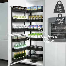 Muatkan imej ke dalam penonton Galeri, MIRAI High Cabinet Storage Aluminium Pantry Basket