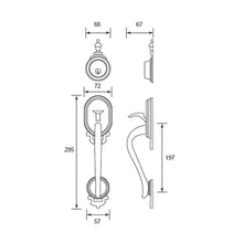 将图片加载到图库查看器,SCHLAGE F SERIES Handleset / Gripset - Bowman