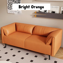 Muatkan imej ke dalam penonton Galeri, Bilal Low Back Rest Lazy Pet Friendly Leather Sofa