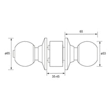 Muatkan imej ke dalam penonton Galeri, EX-LOC Cylindrical Knobset CY300