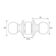 Muatkan imej ke dalam penonton Galeri, EX-LOC Classroom Cylindrical Knobset CY360