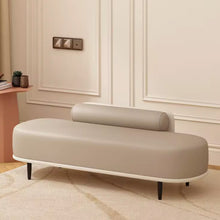 Muatkan imej ke dalam penonton Galeri, Milly Celebrity Fitting Room Pet Friendly PU Leather Bench