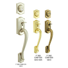 将图片加载到图库查看器,SCHLAGE F SERIES Handleset / Gripset - Camelot