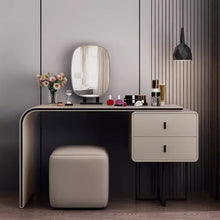 Muatkan imej ke dalam penonton Galeri, Arroyo Designer Sleek Dressing Table Set 1m to 1.2m