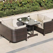 Muatkan imej ke dalam penonton Galeri, Patton Rattan Outdoor Balcony Furniture With Coffee Table