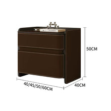 Muatkan imej ke dalam penonton Galeri, Hilario Soft Padding Leather Standalone Bedside Table