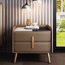 Muatkan imej ke dalam penonton Galeri, Louie Slate Top Modern Bedside Table
