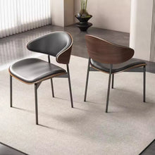 Muatkan imej ke dalam penonton Galeri, Camacho Sleek PU Leather Dining Chair