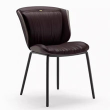 Muatkan imej ke dalam penonton Galeri, Wright PU Leather Cushion Hotel Dining Chair