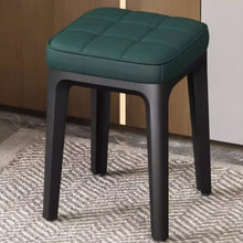 Muatkan imej ke dalam penonton Galeri, Ellena PU Leather Cushion Stackable Stool