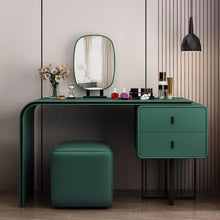 Muatkan imej ke dalam penonton Galeri, Arroyo Designer Sleek Dressing Table Set 1m to 1.2m