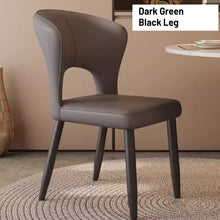 Muatkan imej ke dalam penonton Galeri, Vance Wide Backrest PU Chair Dining Chair