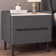 Muatkan imej ke dalam penonton Galeri, Lynch Solid Wood Minimalist Bedside Table