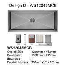 Load image into Gallery viewer, LEVANZO Washstation Minicomb Sink