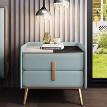 Muatkan imej ke dalam penonton Galeri, Louie Slate Top Modern Bedside Table