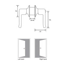 Muatkan imej ke dalam penonton Galeri, SCHLAGE F Series Leverset - Flair F51