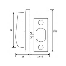 将图片加载到图库查看器,LOCGUARD Keyless Deadbolt GD100 Series