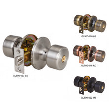 Muatkan imej ke dalam penonton Galeri, LOCGUARD Tubular Knobset GL500 Series