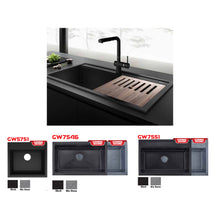 Load image into Gallery viewer, CAVARRO Granite Workstation Sink GW Series