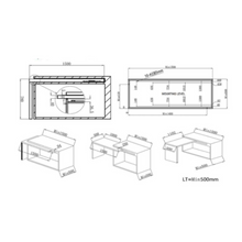 Muatkan imej ke dalam penonton Galeri, MIRAI Recessed And Rotable Table