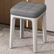 Muatkan imej ke dalam penonton Galeri, Ellena PU Leather Cushion Stackable Stool