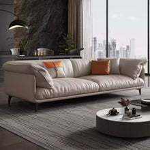 Muatkan imej ke dalam penonton Galeri, Adriano PU Leather Cushion Arm Sofa