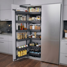 Muatkan imej ke dalam penonton Galeri, KESSEBOTMER Tandem III Tall Larder Pull-Out Storage System