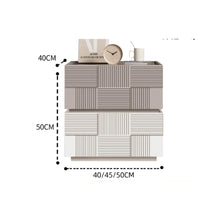Muatkan imej ke dalam penonton Galeri, Lucille Box Weave Wooden Bedside Table