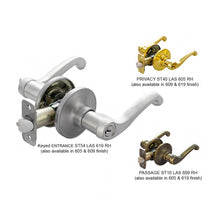 将图片加载到图库查看器,SCHLAGE T Series Tubular Left/Right Handed Lever - LaSalle