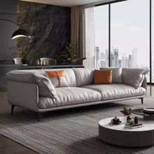 Muatkan imej ke dalam penonton Galeri, Adriano PU Leather Cushion Arm Sofa