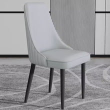 Load image into Gallery viewer, Andrews Modern PU Leather Backrest Dining Chair
