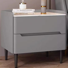 Muatkan imej ke dalam penonton Galeri, Lynch Solid Wood Minimalist Bedside Table