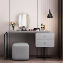 Muatkan imej ke dalam penonton Galeri, Arroyo Designer Sleek Dressing Table Set 1m to 1.2m