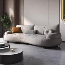 Muatkan imej ke dalam penonton Galeri, Cruz Designer Tech Fabric Curve Sofa