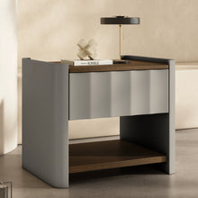 Muatkan imej ke dalam penonton Galeri, Monroe Wabi Sabi Aesthetic Bedside Table