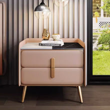 Muatkan imej ke dalam penonton Galeri, Louie Slate Top Modern Bedside Table