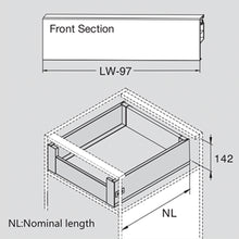 Muatkan imej ke dalam penonton Galeri, DTC M2 Dragon Pro Medium Inner Drawer