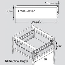 Muatkan imej ke dalam penonton Galeri, DTC M3 Dragon Box Large Inner Standard Drawer