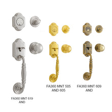 将图片加载到图库查看器,SCHLAGE FA SERIES Handleset / Gripset - Monticello