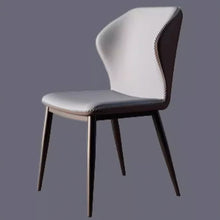 Muatkan imej ke dalam penonton Galeri, Vinny Back Posture PU Leather Dining Chair