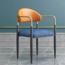 Load image into Gallery viewer, Marylou Sleek Arm PU LeatherDining Chair