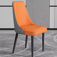 Load image into Gallery viewer, Andrews Modern PU Leather Backrest Dining Chair