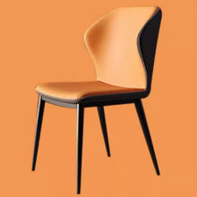 Muatkan imej ke dalam penonton Galeri, Vinny Back Posture PU Leather Dining Chair